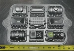 Nordic Ware 3D Train Cake Pan Mold Muffins Railroad Nonstick Aluminum Thomas. Fixed Price $11.01.