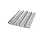 Chicago Metallic 49034 Uni-lock 4-CAVITY Baguette / French Bread Pan. Fixed Price $54.99.