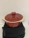 Good Cook Pumpkin Red Stoneware 1.5 Qt Casserole Baking Dish With Lid. Fall,. Fixed Price $29.99.