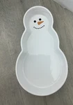 Chantal Snowman Baker 2 Quart Serve Stoneware Festive Holiday. Fixed Price $29.99.