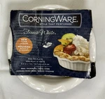 Corningware French White Mini Pie Plate Flare Design 5 1/4 X Discontinued New. Fixed Price $21.99.