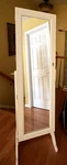 Best Choice Products Mirrored Jewelry Armoire Cabinet - White. Fixed Price $40.00.