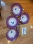 Luminarc Set Of Fizz Purple Bowl 61/4"-16 Cm Made France. Fixed Price $15.00.