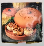 Garlic Baker Terra Cotta Original 4 Bulb Capacity 1993 Boston Warehouse. Fixed Price $10.00.