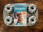 Nordic Ware Classic Bundtlette Baking Pan Mini Makes 6 Made America. Fixed Price $39.95.