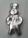 Vintage 1974 Wilton Pillsbury Doughboy Cake Pan #502-704 Vguc 48 Yrs Old!!!. Fixed Price $15.00.