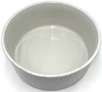 Vtg Hall China Usa 507 White Ribbed Souffle Bowl Casserole Baking Dish Round. Fixed Price $18.50.