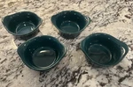 Set Of 4 Rachael Ray 3OZ. Ramekin Bakers Dippers Sauce Bowls - Teal. Fixed Price $12.95.