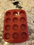 Wilton 12 Count Mini Muffin Or Cupcakes Silicone Pan Non Stick. Fixed Price $8.95.