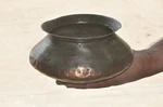 Old Copper Unique Shape Handcrafted Cooking Pot/utensil/kitchenware. Fixed Price $64.00.