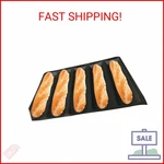 Bluedrop Hot Dog Molds Silicone Bread Forms Non Stick Bakery Trays Roll Toas. Fixed Price $19.75.