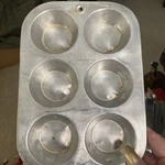 Vintage Chilton Ware Muffin Pan 606-1 Makes. Fixed Price $10.00.