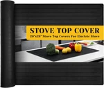 Stove Top Cover For Electric 20X28 Inch - Silicone Mat Glass. Fixed Price $20.99.