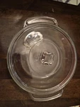 Anchor 9 INCH/230MM Dia. Qt 2L Clear Casserole Dish & Lid Usa. Fixed Price $17.00.