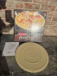Good Cook Oven Fresh 15" Stoneware Safe Round Pizza Baking/bbq Used Once. Fixed Price $23.62.