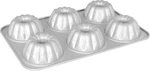 Anodized Aluminum Fluted Mini Cake Pan, 14.75 X 9.75 Inch. Fixed Price $55.99.