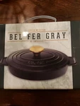 Bel Fer Cast Iron 9 Au Gratin Gray Limited Edition Pan W/ Lid Nib By Dwellsix. Fixed Price $39.99.
