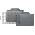 All-clad Pro-release Nonstick Bakeware Set 3 Piece Oven Safe 450F Half Sheet,.... Fixed Price $138.84.