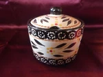 Temp-tations By Tara Old World Black 5 Oz Sugar Bowl With Lid No Spoon. Fixed Price $8.00.