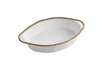 Pampa Bay Titanium Baking Dish (oval, Golden Salerno),other Bakeware & Ovenware. Fixed Price $62.70.