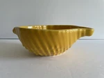 Appolia French Yellow Ceramic Shell Shaped Small Casserole Bowl Dish Nice. Fixed Price $18.00.