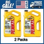 2 Packs Pennzoil Platinum High Mileage Full Synthetic 5W-30 Motor Oil, Quart. Fixed Price $47.34.