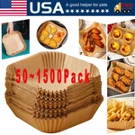 New Air Fryer Disposable Paper Non-stick Baking Oil-proof Liners Square. Fixed Price $60.72.