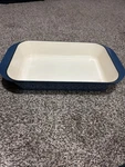 New Box Cuisinart Enameled Cast Iron Lasagna Pan. Fixed Price $39.99.