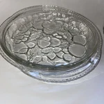 Vtg Libbey Glass Set 9 Pie Pan, 12 Casserole Dish And 10 Bowl. No Chips.. Fixed Price $18.61.