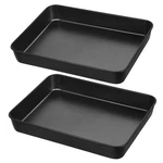 Herogo Rectangle Cake Pan Set Of 2, 9 X 13 Inch Non-stick Baking For Oven.... Fixed Price $32.39.