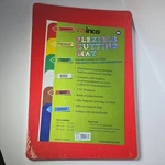 Winco Flexible Cutting Mat Set 12"X18" Polyethylene 6 Multicolor Dishwasher Safe. Fixed Price $15.00.