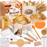 Sourdough Bread Baking Supplies, Starter Kit.... Fixed Price $47.51.
