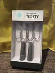 Martha Stewart Collection Turkey Turn Carve Set Of. Fixed Price $18.00.