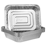 Plasticpro Disposable 9 X 13 Aluminum Foil Pans Half Size Deep Steam Table Bakew. Fixed Price $36.85.
