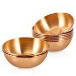 Amytalk 8 Pack 3.5INCH Stainless Steel Dishes Mini Individual Saucers Bowl. Fixed Price $31.26.