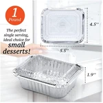Restaurant Quality Aluminum Pans - 55 Pack. Fixed Price $26.39.
