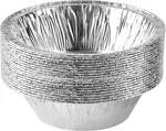 Plasticpro 6'' Inch Round Tin Foil Cake Pans Disposable Aluminum, Freezer & Oven. Fixed Price $17.99.