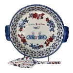 Anthropologie Nathalie Lete Pie Dish & Cake Server Bibelot French Bunnies Rabbit. Fixed Price $79.99.