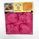 Silikomart Pink Silicone Baking Crafting Mold Teddy Bears And Hearts New. Fixed Price $8.30.
