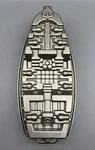 Nordic Pirate Ship Cake Pan Procast Bakeware 10-CUP Capacity, Clean. Fixed Price $18.99.