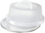 12" Round Cake & Pastry Carrier With Locking Cover. Fixed Price $19.99.