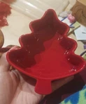 Stonewall Kitchen Red Tree Ramekin 5.5" Christmas Holiday Dish. Fixed Price $7.00.