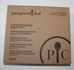 New Pampered Chef 8 Inch Brilliance Nonstick Square Pan With Lid Brownies. Fixed Price $39.00.