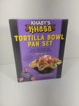 Tortilla Bowl Pan Set Oven And Dishwasher Safe, 4-PK Khaby's Khasa. Fixed Price $11.24.