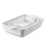 Dowan Casserole Dishes For Oven, Baking Set, Ceramic Bakeware Sets Of .... Fixed Price $67.09.