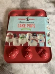 Nordic Ware Holiday Cake Pops Baking Pan Christmas Snowman Nonstick - New!. Fixed Price $13.96.