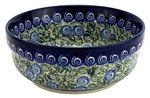 Polish Pottery 6 Cereal & Salad Bowl Stoneware By Zaklady Boleslawiec. Fixed Price $49.00.