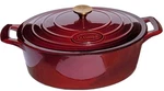 La Cuisine Enameled Cast Iron Oval Dutch Oven Casserole Dish Pot With Lid 5 Q.... Fixed Price $123.41.