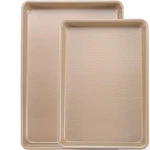 Cookie Sheets For Baking Nonstick, 2 Pack Heavy Duty 0.8MM Pan S.... Fixed Price $43.17.