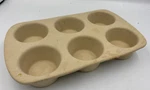 Pampered Chef Muffin Cupcake Stoneware Pan #1468 - Retired. Fixed Price $29.99.